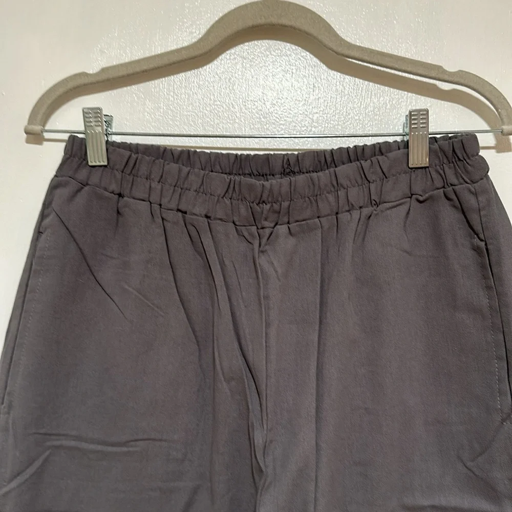 New without tags Iinen-like cropped pants - Picture 3 of 6
